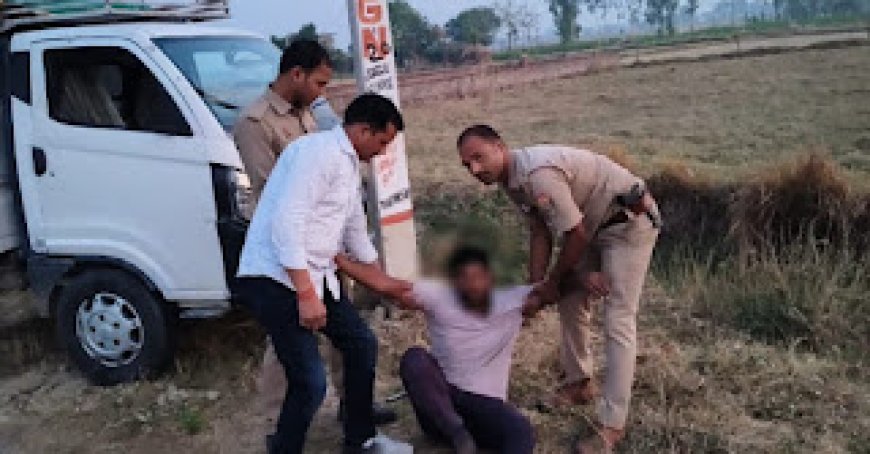Ghazipur News: मुठभेड़ में दो गौ-तस्कर घायल होकर दबोचे गए, 11 गोवंश हुए बरामद